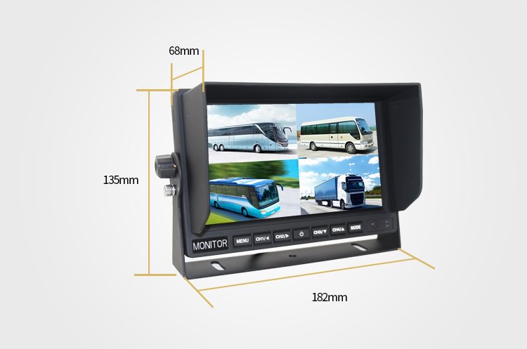 Monitor cu ecran tft 7 inch pentru dube camioane si utilaje