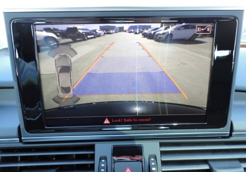 conectare camera video auto audi fata si pate mmi