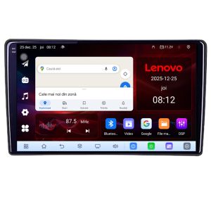 Navigatie Citroen C3 2022- Lenovo 8 Core 2.2 Ghz 8+128 Qled Incell 1K Android 360 Carplay DSP AHD 1080P ADAS 4G Wifi 5Ghz Bluetooth PRO