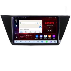 Navigatie Volkswagen Touran 2016- Lenovo Kit-3144 8 Core 2.2 Ghz 8+128 Qled Incell 1K Android 360 Carplay DSP AHD 1080P ADAS 4G Wifi 5Ghz Bluetooth PRO