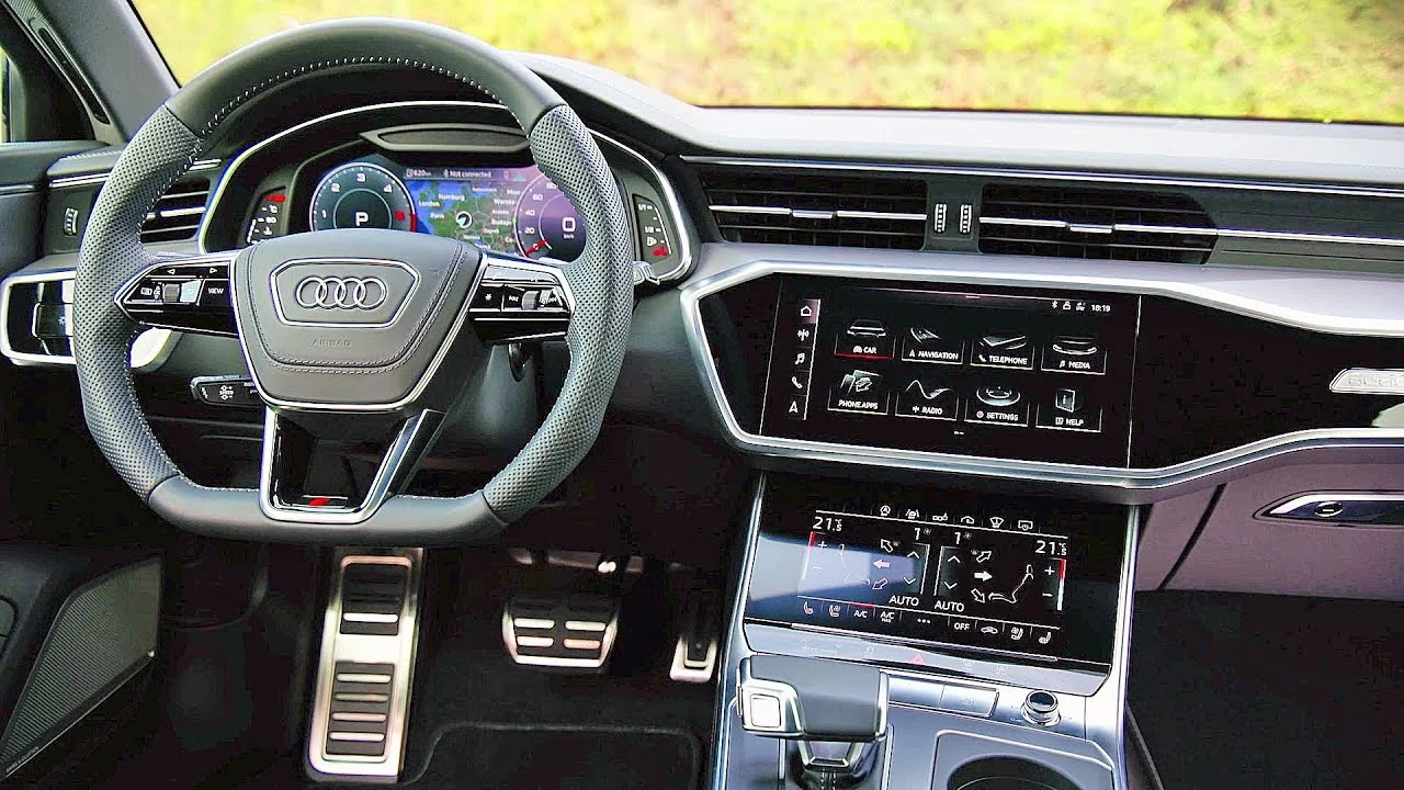 Audi 2 ecrane MMI Navigation Plus — 8 icoane