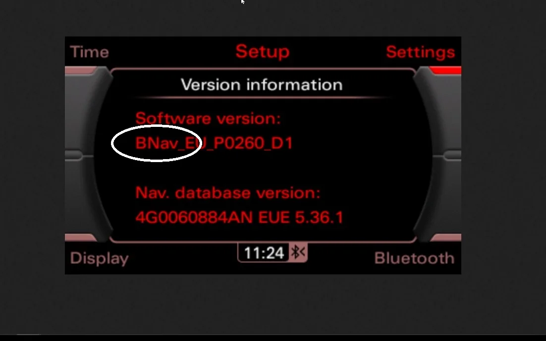 MMI 3G Basic (BNav)