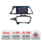 Navigatie dedicata Hyundai Sonata Nou C-417 Octa Core cu Android Radio Bluetooth Internet GPS WIFI 4+32GB