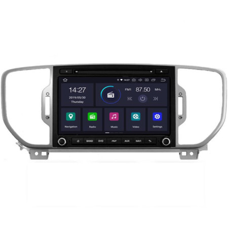 Navigatie dedicata Kia Sportage 2016-2018 EDT-G576-8CORE cu Android ecran tactil capacitiv Bluetooth Internet GPS