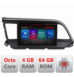 Navigatie dedicata Hyundai Elantra 2018- E-1581 Octa Core cu Android Radio Bluetooth Internet GPS WIFI DSP 4+64GB 4G