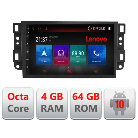 Navigatie dedicata Chevrolet Captiva Octa Core E-020 Octa Core cu Android Radio Bluetooth Internet GPS WIFI DSP 4+64GB 4G