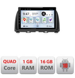 Navigatie dedicata Mazda CX-5 2012-2016 A-212 Quad Core cu Android Internet Bluetooth Radio GPS WIFI 1+16GB