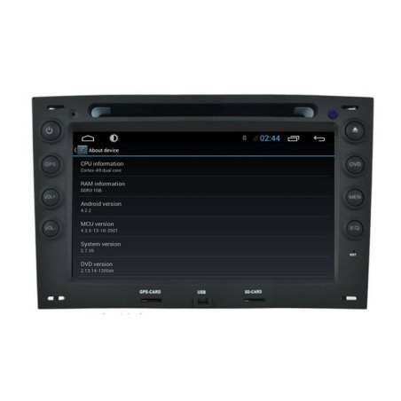 Navigatie dedicata Renault Megane 2 EDT-G098 cu Android GPS USB Radio Internet Bluetooth