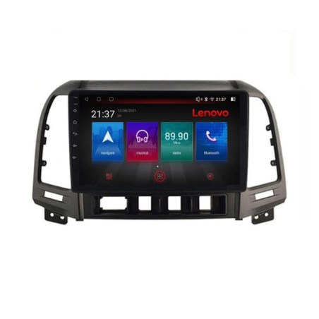 Navigatie dedicata Hyundai Santa Fe 2006-2012 E-008 Octa Core cu Android Radio Bluetooth Internet GPS WIFI DSP 4+64GB 4G