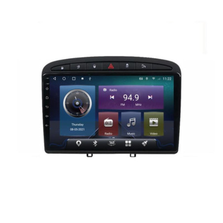 Navigatie dedicata Peugeot 308  C-038 Octa Core cu Android Radio Bluetooth Internet GPS WIFI 4+32GB