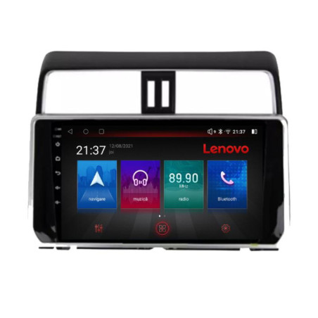 Navigatie dedicata Toyota Prado J150 2018- E-1065 Octa Core cu Android Radio Bluetooth Internet GPS WIFI DSP 4+64GB 4G