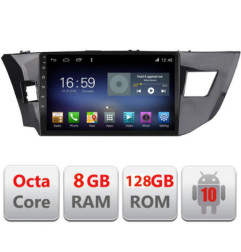Navigatie dedicata Toyota Corolla 2013-2017 F-470 Octa Core cu Android Radio Bluetooth Internet GPS WIFI DSP 8+128GB 4G