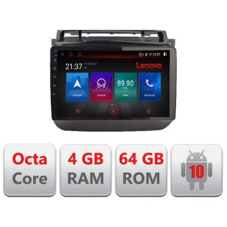 Navigatie dedicata VW Touareg 2012-2019 E-1142 Octa Core cu Android Radio Bluetooth Internet GPS WIFI DSP 4+64GB 4G