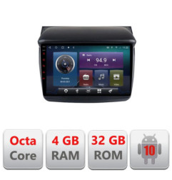 Navigatie dedicata Mitsubishi L200 2006-2014 C-094 Octa Core cu Android Radio Bluetooth Internet GPS WIFI 4+32GB