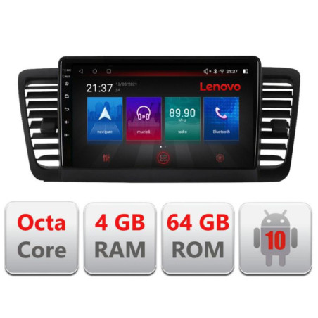 Navigatie dedicata Subaru Outback Legacy E-SU02 Octa Core cu Android Radio Bluetooth Internet GPS WIFI DSP 4+64GB 4G