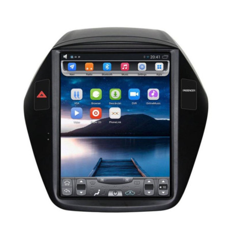 Navigatie dedicata Hyundai IX35 EDT-T361 cu Android GPS Bluetooth Radio Internet si ecran tip Tesla