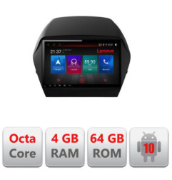 Navigatie dedicata Hyundai IX35 E-361 Octa Core cu Android Radio Bluetooth Internet GPS WIFI DSP 4+64GB 4G