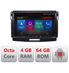 Navigatie dedicata Ford Ranger 2015-2019 E-574 Octa Core cu Android Radio Bluetooth Internet GPS WIFI DSP 4+64GB 4G