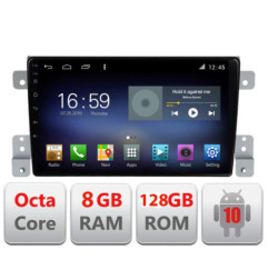Navigatie dedicata Suzuki Grand Vitara Old F-053 Octa Core cu Android Radio Bluetooth Internet GPS WIFI DSP 8+128GB 4G