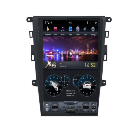 Navigatie dedicata Ford Mondeo 2017- AC EDT-T378 cu Android GPS Bluetooth Radio Internet procesor Six Core si ecran tip Tesla