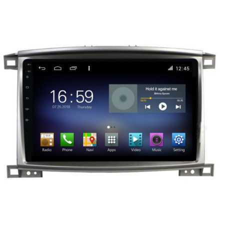 Navigatie dedicata Toyota Land Cruiser L100 2002-2008 F-L100 Octa Core cu Android Radio Bluetooth Internet GPS WIFI DSP 8+128GB