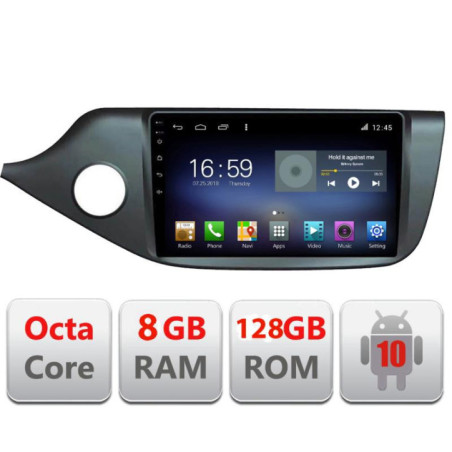 Navigatie dedicata Kia Ceed 2012-2018  F-KI39 Octa Core cu Android Radio Bluetooth Internet GPS WIFI DSP 8+128GB 4G