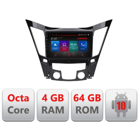 Navigatie dedicata Hyundai Sonata 2011-2015 E-259 Octa Core cu Android Radio Bluetooth Internet GPS WIFI DSP 4+64GB 4G