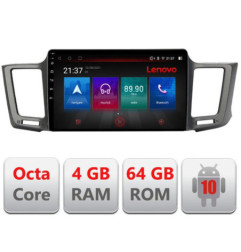 Navigatie dedicata Toyota RAV4 2013-2018 E-247 Octa Core cu Android Radio Bluetooth Internet GPS WIFI DSP 4+64GB 4G