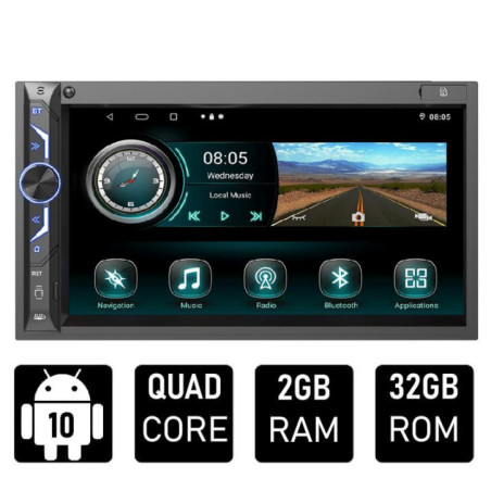 Navigatie universala Edonav EDT-E400 cu Android Bluetooth Internet Radio GPS