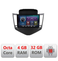 Navigatie dedicata Chevrolet Cruze 2009- C-045 Octa Core cu Android Radio Bluetooth Internet GPS WIFI 4+32GB