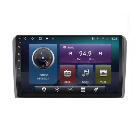 Navigatie dedicata Audi A3 8P C-049 Octa Core cu Android Radio Bluetooth Internet GPS WIFI 4+32GB