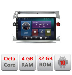Navigatie dedicata Citroen C4 C-088 Octa Core cu Android Radio Bluetooth Internet GPS WIFI 4+32GB
