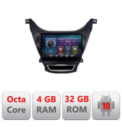Navigatie dedicata Hyundai Elantra 2011-2013 C-092 Octa Core cu Android Radio Bluetooth Internet GPS WIFI 4+32GB