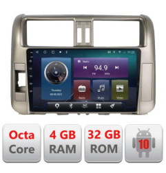 Navigatie dedicata Toyota Prado 2010-2013 C-347 Octa Core cu Android Radio Bluetooth Internet GPS WIFI 4+32GB