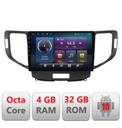 Navigatie dedicata Honda Accord 2008-2012 C-8951 Octa Core cu Android Radio Bluetooth Internet GPS WIFI 4+32GB