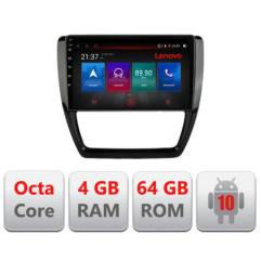 Navigatie dedicata VW Jetta 2011-2018 E-JETTA-15 Octa Core cu Android Radio Bluetooth Internet GPS WIFI DSP 4+64GB 4G