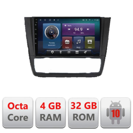 Navigatie dedicata BMW Seria 1 E87 C-bmw117 Octa Core cu Android Radio Bluetooth Internet GPS WIFI 4+32GB