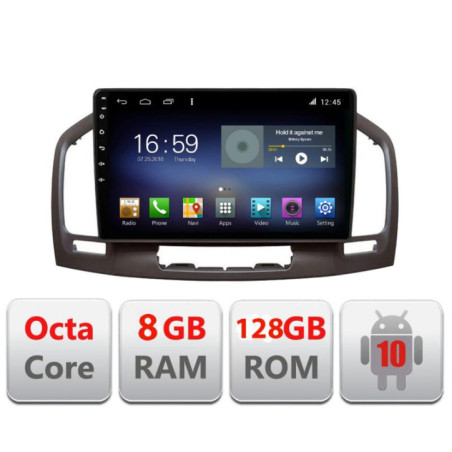 Navigatie dedicata Opel Insignia F-114 Octa Core cu Android Radio Bluetooth Internet GPS WIFI DSP 8+128GB 4G