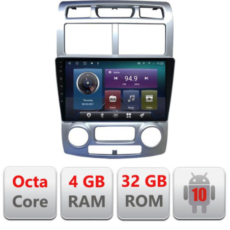 Navigatie dedicata Kia Sportage 2005-2007 C-0023 Octa Core cu Android Radio Bluetooth Internet GPS WIFI 4+32GB