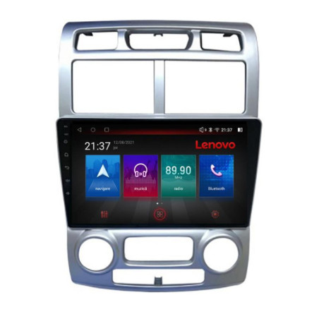 Navigatie dedicata Kia Sportage 2005-2007 E-0023 Octa Core cu Android Radio Bluetooth Internet GPS WIFI DSP 4+64GB 4G