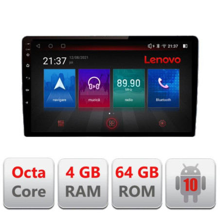 Navigatie dedicata Peugeot 307 E-307 Octa Core cu Android Radio Bluetooth Internet GPS WIFI DSP 4+64GB 4G