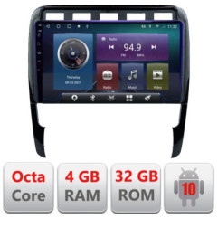 Navigatie dedicata Porsche Cayenne 2002-2011 C-443 Octa Core cu Android Radio Bluetooth Internet GPS WIFI 4+32GB