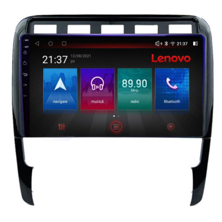 Navigatie dedicata Porsche Cayenne 2002-2011 E-443 Octa Core cu Android Radio Bluetooth Internet GPS WIFI DSP 4+64GB 4G