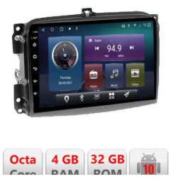 Navigatie dedicata Fiat 500L 2012-2017 C-500L Octa Core cu Android Radio Bluetooth Internet GPS WIFI 4+32GB