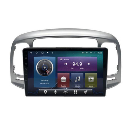 Navigatie dedicata Hyundai Accent 2006-2012 C-Accent Octa Core cu Android Radio Bluetooth Internet GPS WIFI 4+32GB
