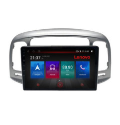 Navigatie dedicata Hyundai Accent 2006-2012 E-ACCENT Octa Core cu Android Radio Bluetooth Internet GPS WIFI DSP 4+64GB 4G