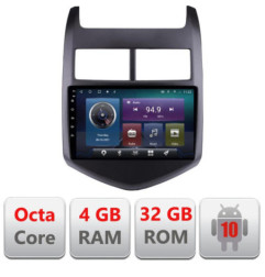 Navigatie dedicata Chevrolet Aveo 2010-2013 C-aveo10 Octa Core cu Android Radio Bluetooth Internet GPS WIFI 4+32GB