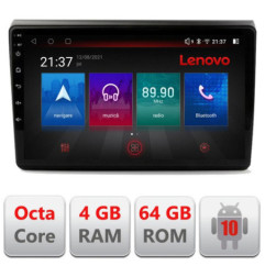 Navigatie dedicata Fiat BRAVO 2007-2014 E-BRAVO Octa Core cu Android Radio Bluetooth Internet GPS WIFI DSP 4+64GB 4G