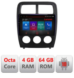 Navigatie dedicata Dodge Caliber 2010-2012 E-CALIBER Octa Core cu Android Radio Bluetooth Internet GPS WIFI DSP 4+64GB 4G