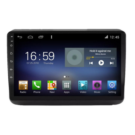 Navigatie dedicata Jeep Grand Cherokee 2014-2019 F-JGG Octa Core cu Android Radio Bluetooth Internet GPS WIFI DSP 8+128GB 4G
